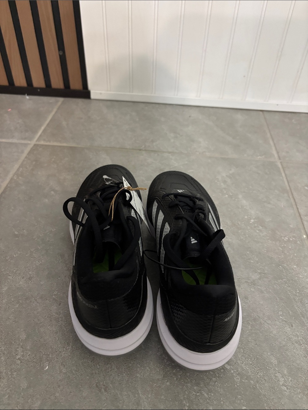 Adidas Womens Adizero Purehustle 3 Core Black/Silver Metallic/White 7 - Picture 5 of 8